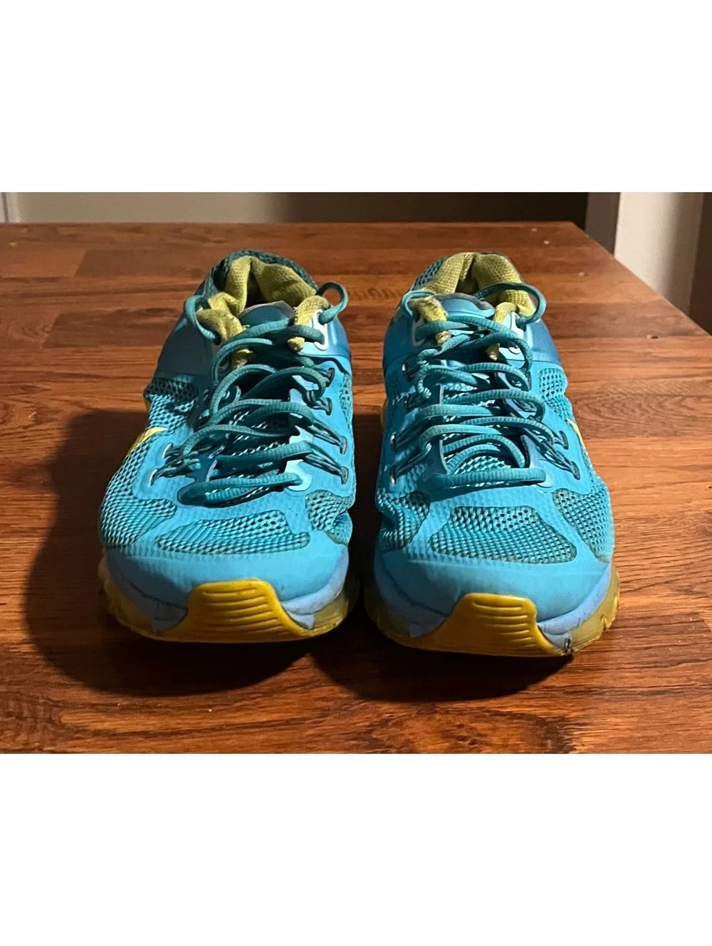 Nike Air Max+ 2013 Gamma Blue Volt Running Shoes Size 10